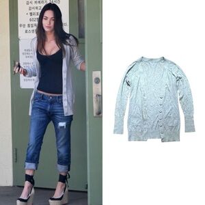 Lightweight Cardigan As Seen On Megan Fox